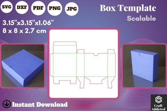 3D SVG Gift Box Shapes for Editorial Design