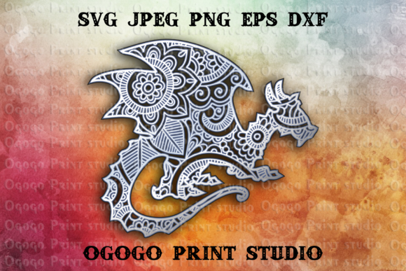 Dragon: A Designer’s Take on Layered SVG Cuts