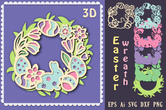 Easter 3D SVG Wreath: A Seller's Review