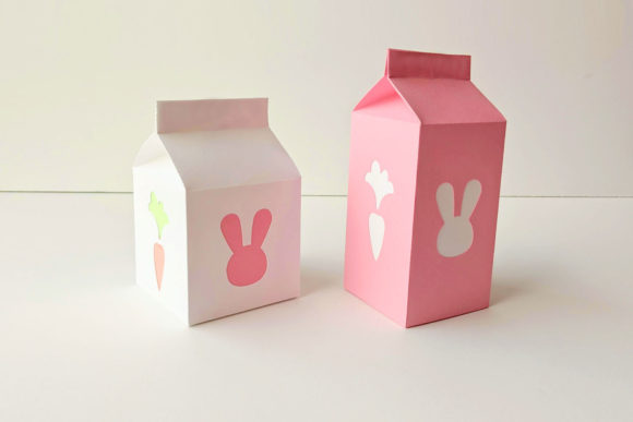Easter Milk Carton Boxes SVG: 3D Gift Boxes Review