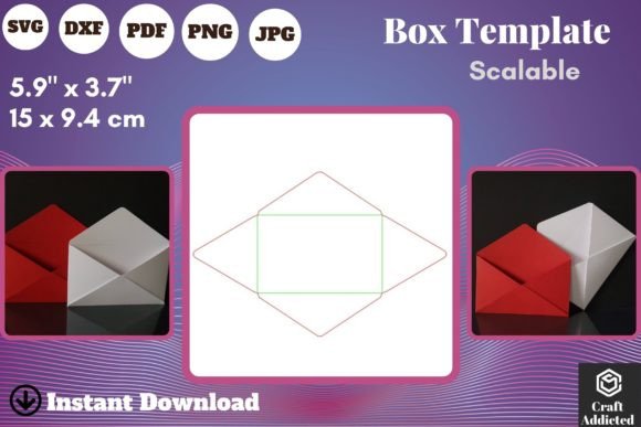 Envelope Template SVG: 3D SVG Shapes for Web
