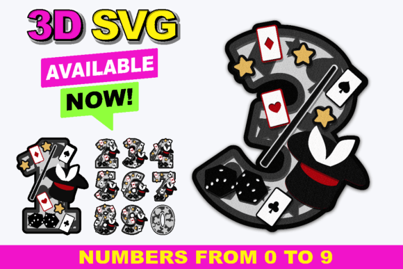 Magic Numbers: 3D SVG Shapes for Bold Design
