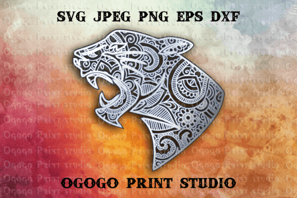 Panther Svg 3D SVG Shapes for Crafters