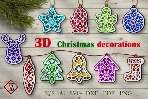 Review: 3D SVG Christmas Decor for Branding