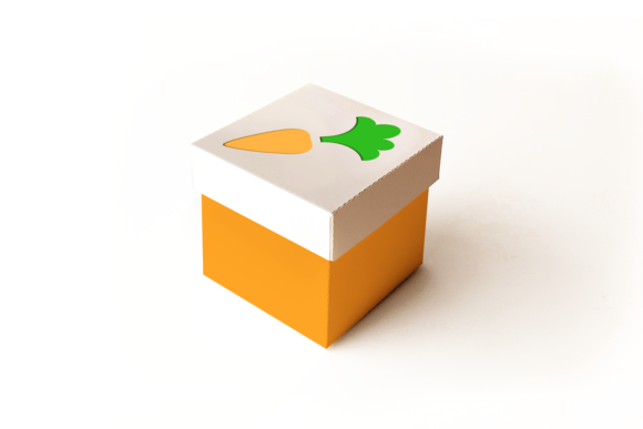 Reviewing the Easter Carrot Cube Box SVG